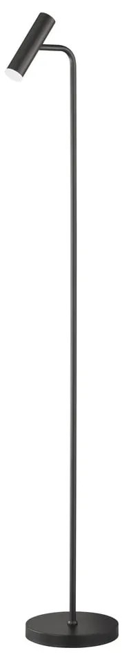 Czarna lampa stojąca LED ze ściemniaczem (wysokość 154 cm) Stina – Fischer & Honsel