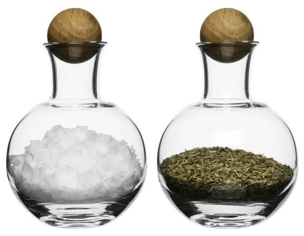 Solniczka i pieprzniczka Oval – Sagaform