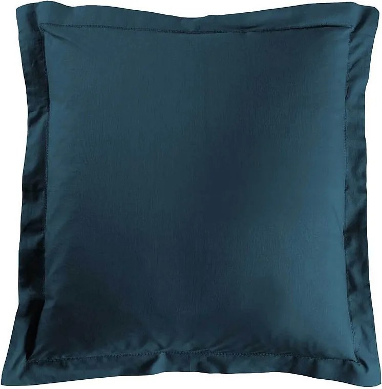 Poszewka na poduszkę "Lina" 63x63cm Niebieska z Bawełny 57 nici/cm² Certyfikat Oeko-Tex