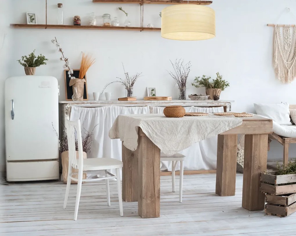 Lampa wisząca NATURAL LIGHT 60 beżowa BPS KONCEPT