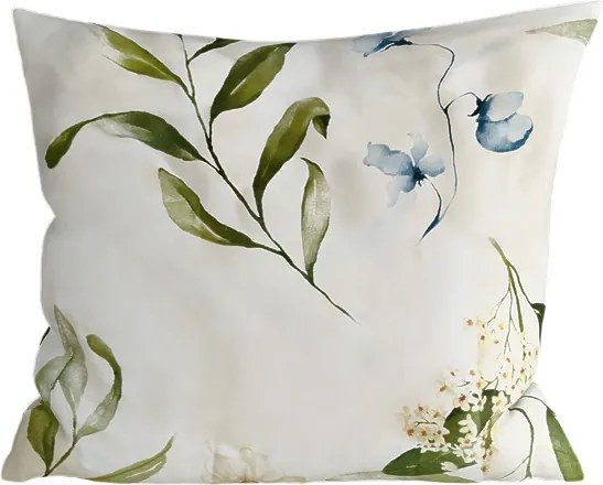 Zestaw 2 szt. dekoracyjnych poszewek na poduszkę z mikrofibry KARDA 45x45 cm, biały