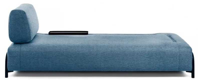 Niebieska sofa z podłokietnikami Kave Home Compo
