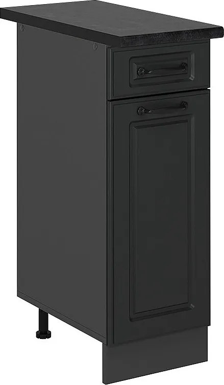 Szafka dolna do kuchni antracytowy domek wiejski 30x60x81.6 r-line