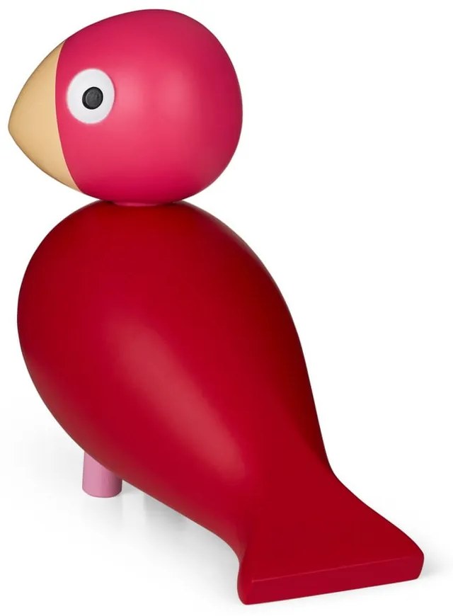 Figurka z litego drewna (wysokość 12,5 cm) Bird Flora – Kay Bojesen Denmark