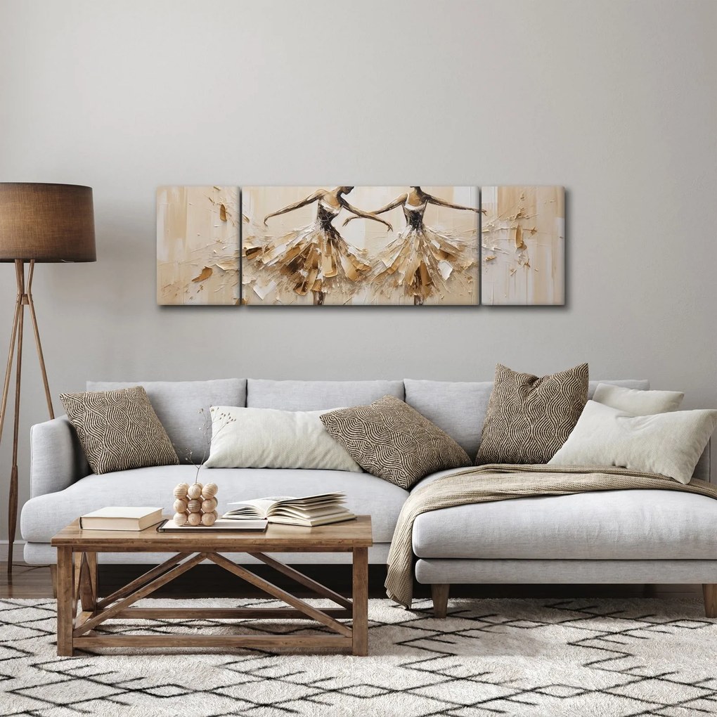 Obraz - Baleriny (170x50 cm)