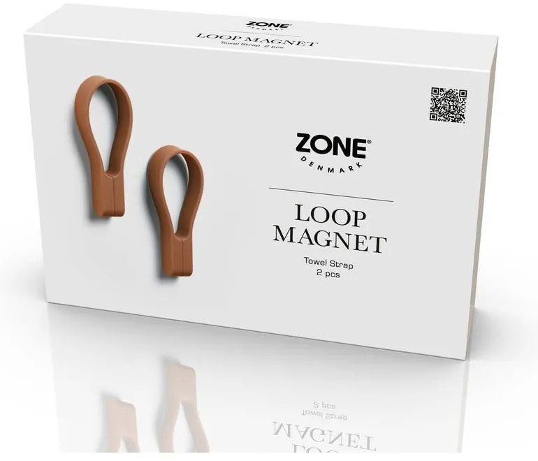 Pomarańczowe silikonowe haczyki zestaw 2 szt. Loop – Zone