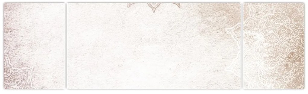 Obraz - Mandale na ścianie (170x50 cm)