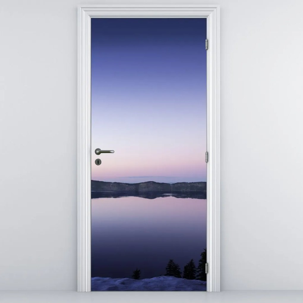 Fototapeta na drzwi - Jezioro (95x205cm)