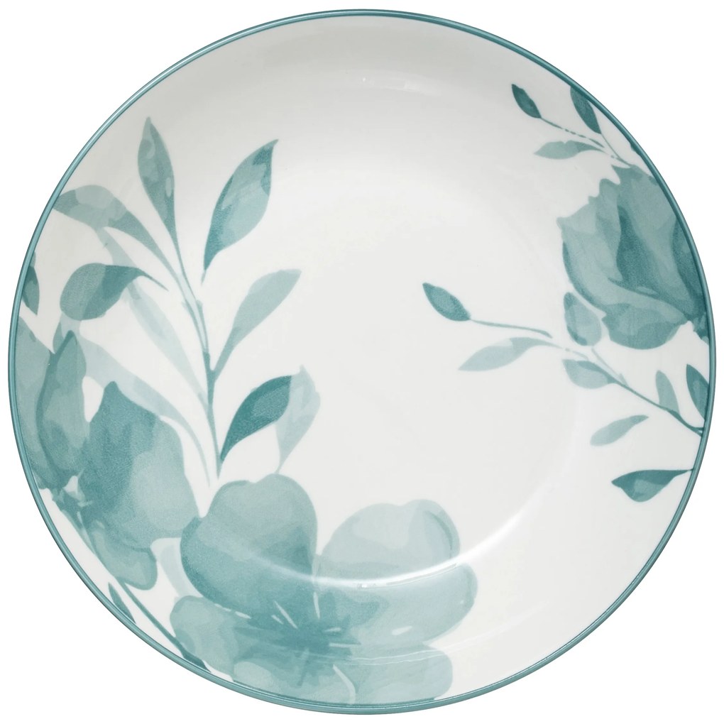 Talerze głębokie porcelanowe LILY, 6 sztuk x Ø 20 cm