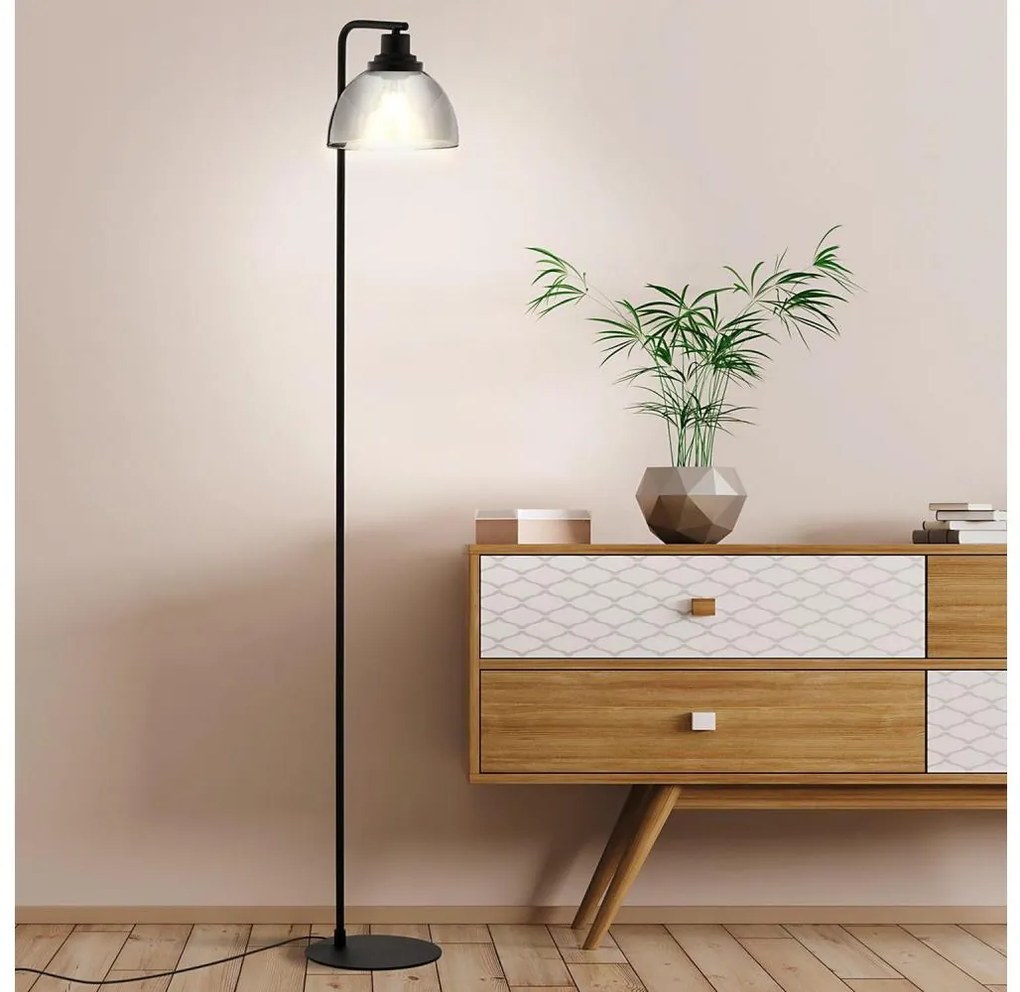 Eglo 98387 - Lampa stojąca BELESER 1xE27/60W/230V