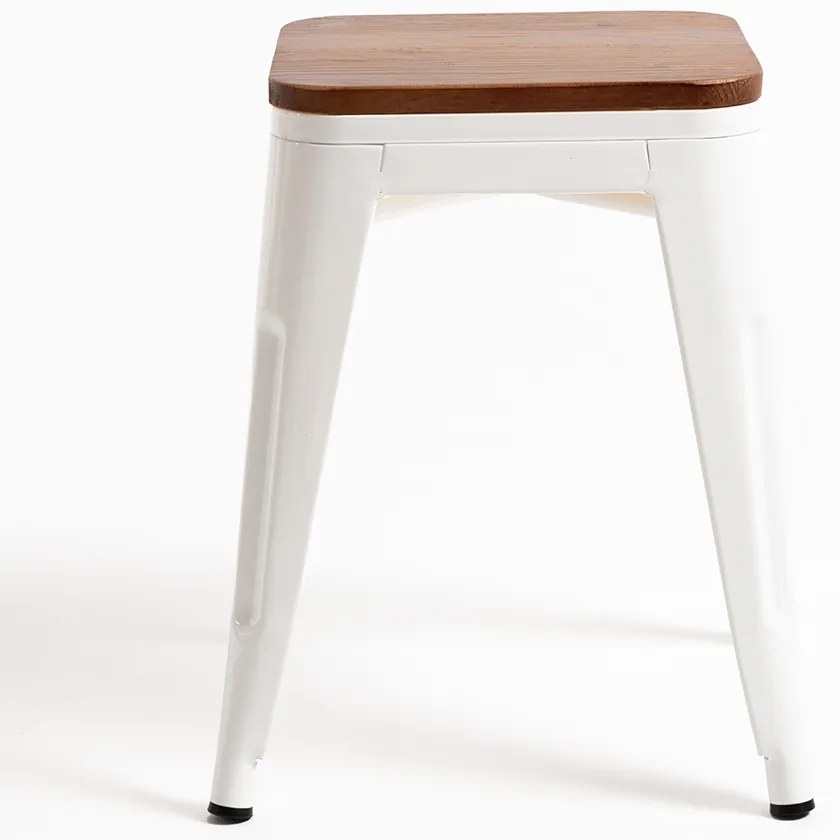 Taburete Torix Pequeńo Madera Natural