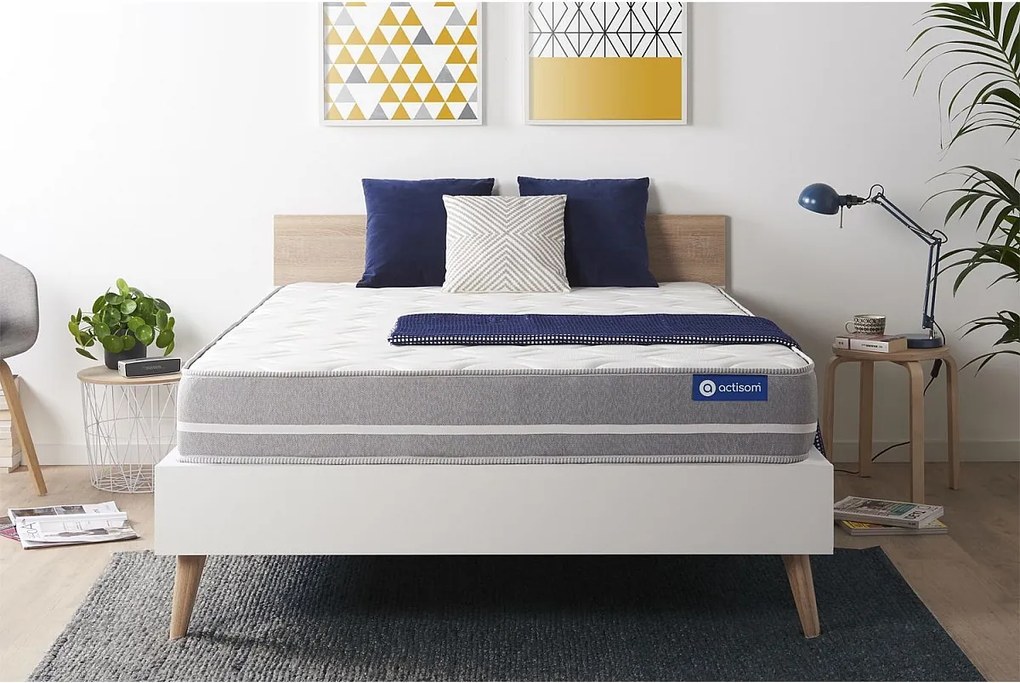 Materac Actilatex touch 180x190cm, Grubosc : 20 cm, Lateks i pianka z pamiecia ksztaltu, Zrównowazony, 3 strefy komfortu