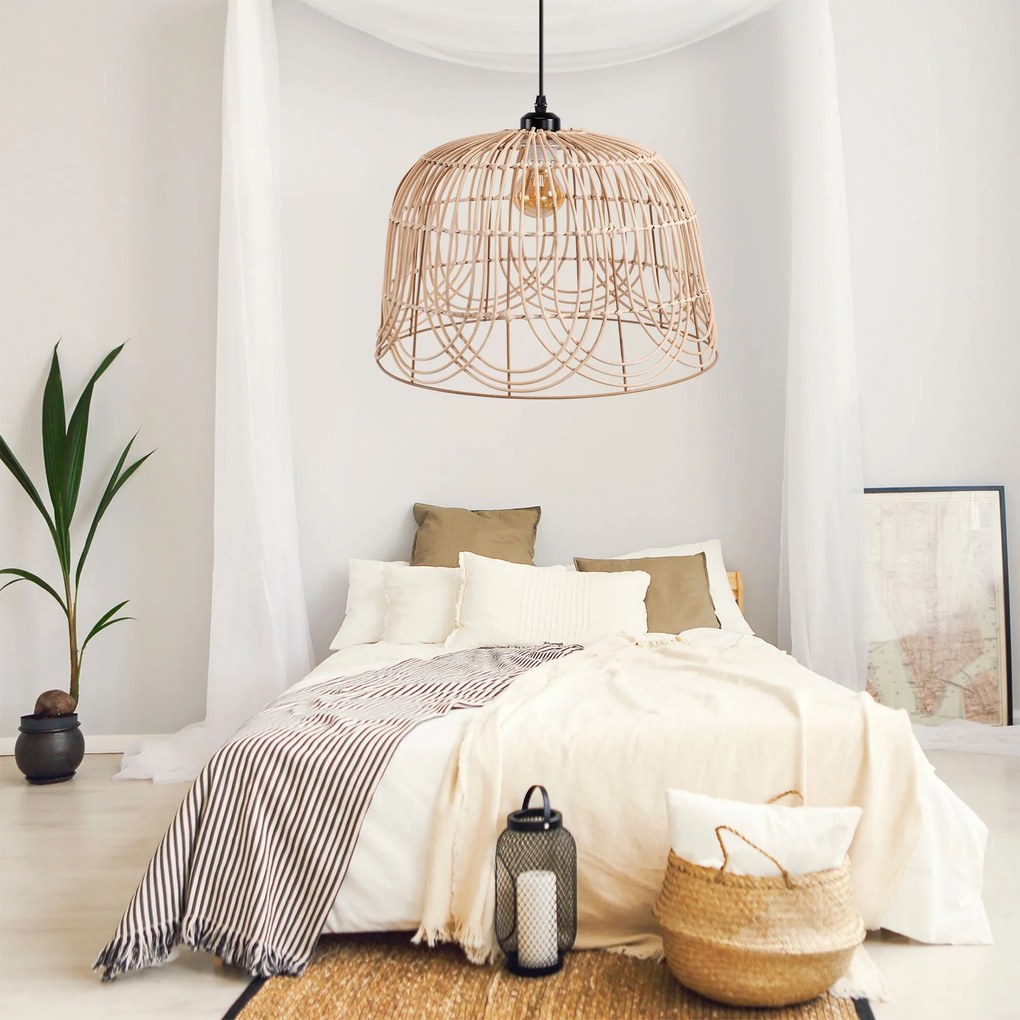 LAMPA SUFITOWA WISZĄCA NATURAL BOHO APP1351-1CP 30 cm