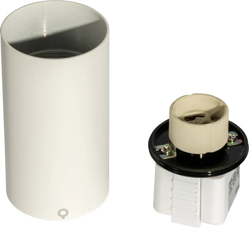 Nowoczesny biały reflektor do systemu szynowego 1-fazowego GU10 35 mm - Iconic Ruby Honey