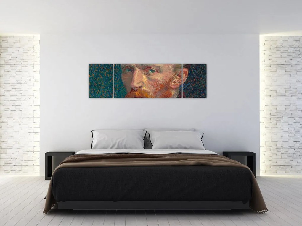 Obraz -  Vincent van Gogh, Self-Portrait, reprodukcje (170x50 cm)