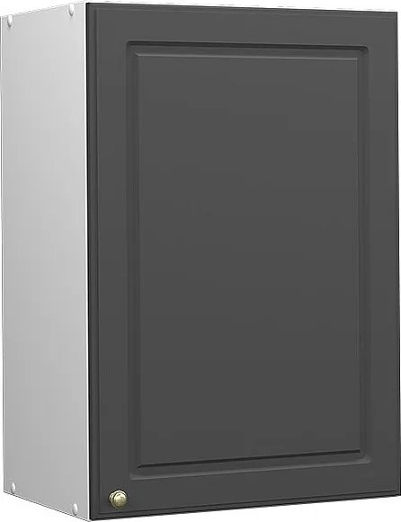 Szafka łazienkowa antracytowo-złoty 50x34.1x72 fame-line