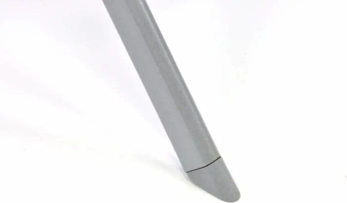 Garden Bistro stół składany z blatem szklanym - srebrny