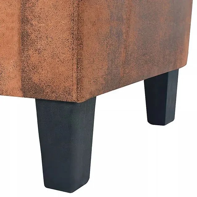 Trzyosobowa sofa Atlas 3X - brązowa