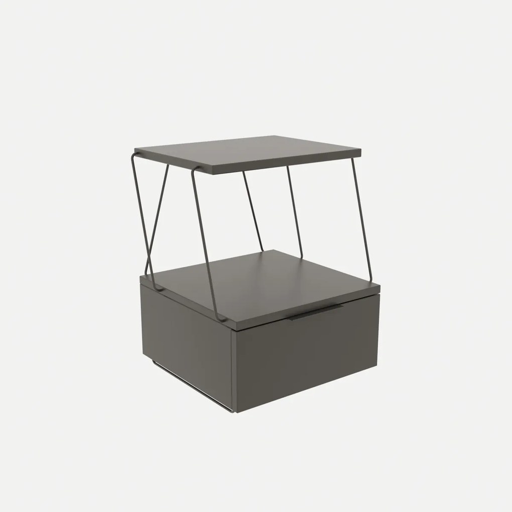 Stolik nocny Tekoba Anthracite