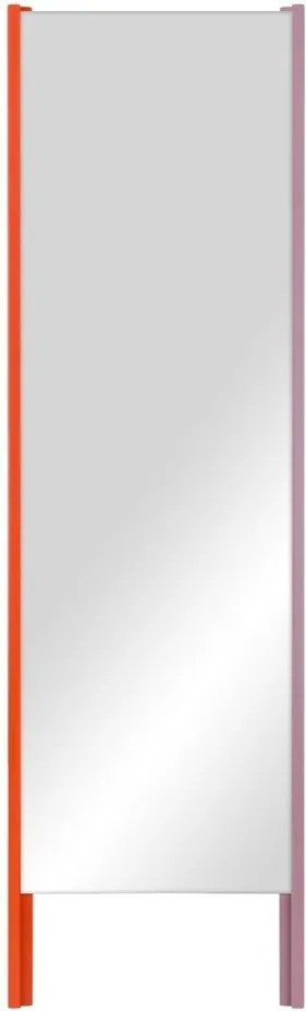 Lustro z drewnianą ramą stojące 49x166 cm Lun – noo.ma
