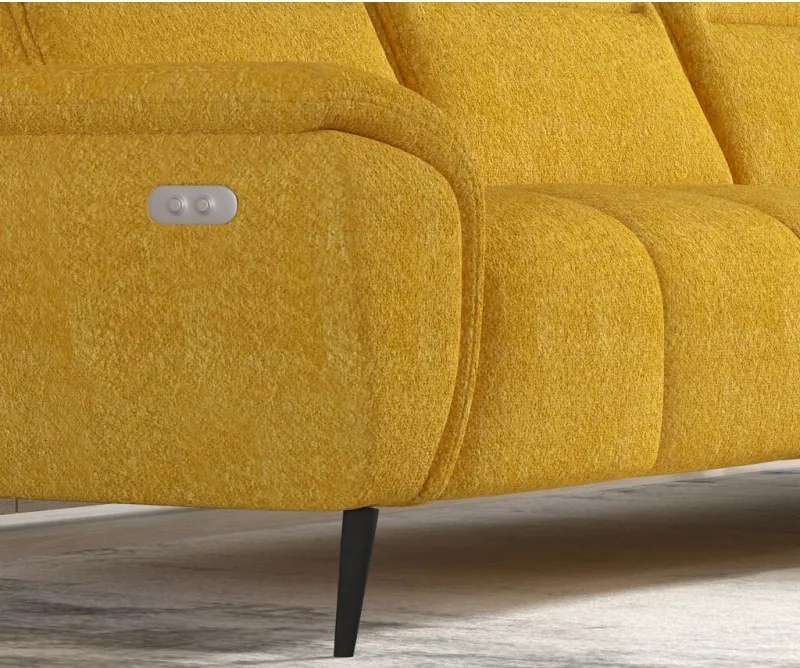 Narożnik MONTANA S układ L z elektryczną regulacją siedziska WERSAL