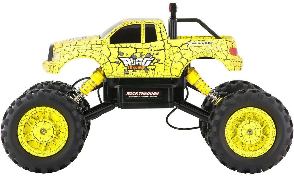Buddy Toys BRC 14.612 Samochód zdalnie sterowany RC Rock Climber, żółty
