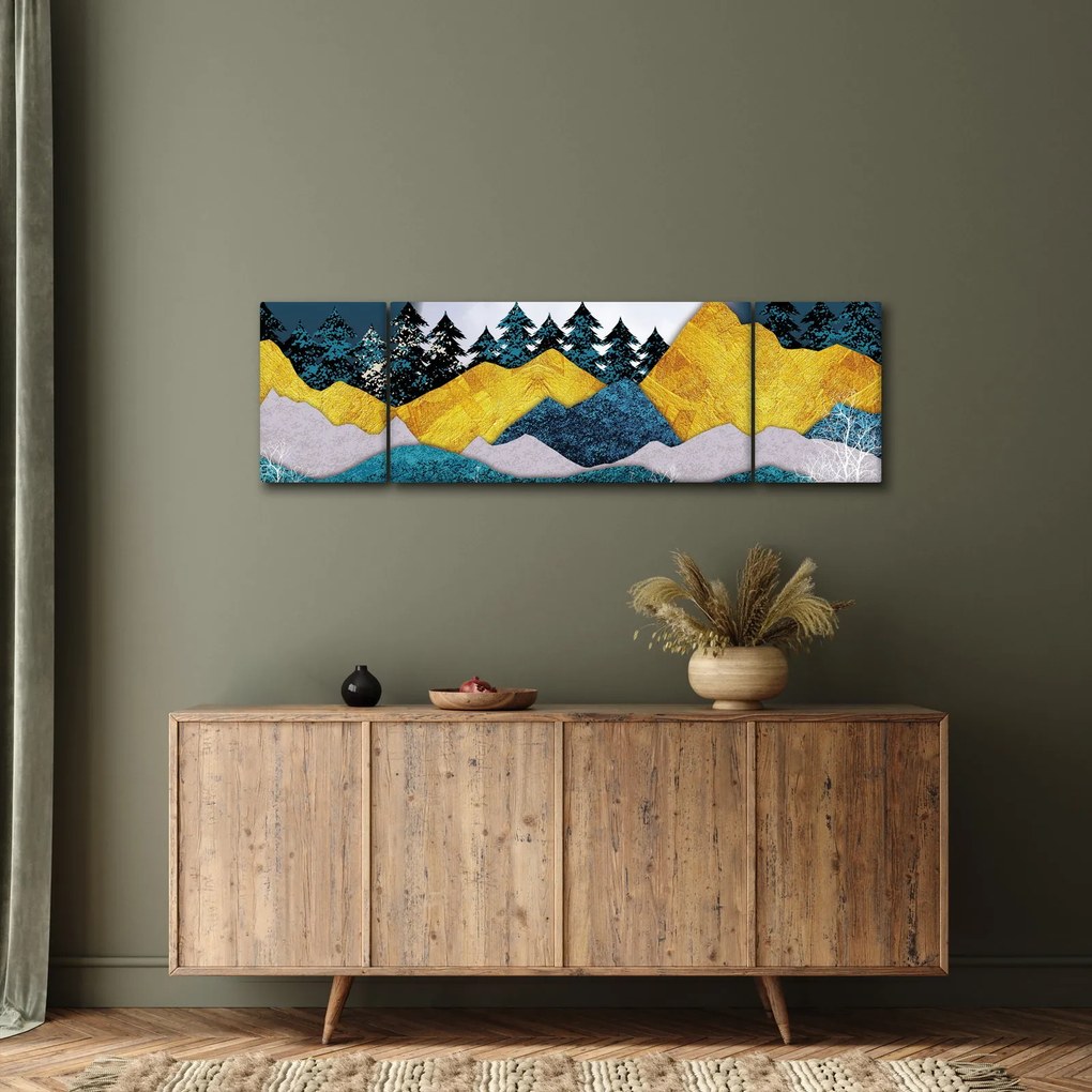 Obraz - Krajobraz polarny (170x50 cm)