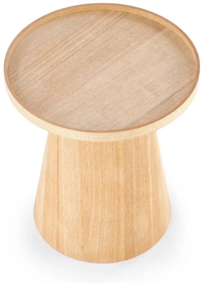 Stolik kawowy EDITTA 45x45 dąb naturalny HALMAR