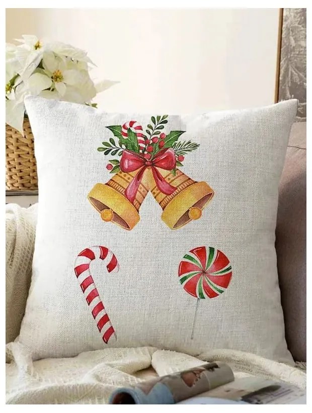 Poszewka na poduszkę ze świątecznym motywem 43x43 cm – Mila Home