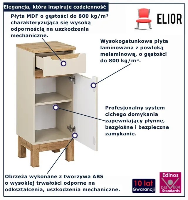 Kaszmirowy półsłupek łazienkowy C5-T55
