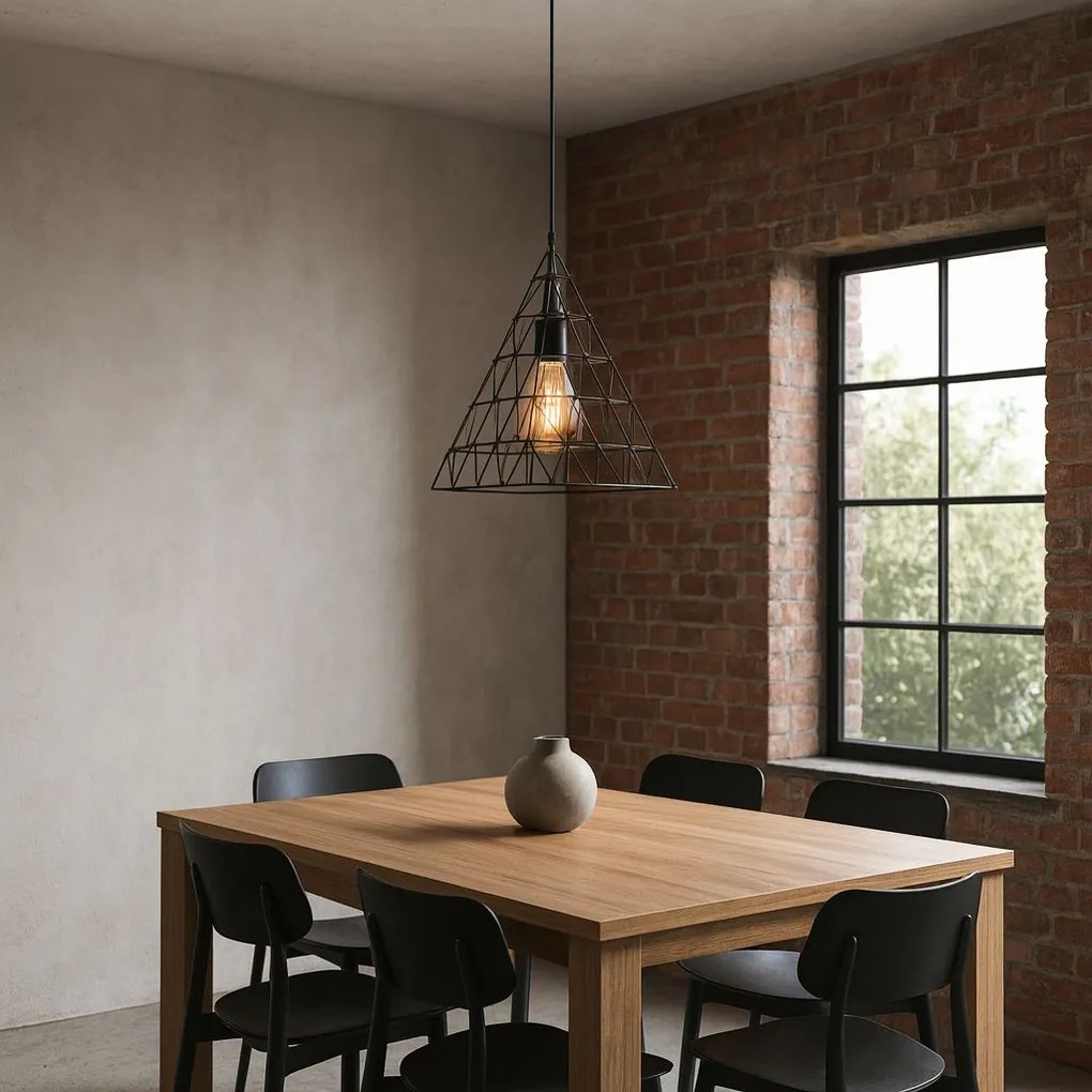 Lampa sufitowa wisząca w stylu loft LH2058
