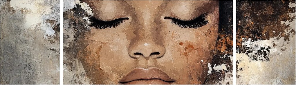 Obraz - Portret kobiety (170x50 cm)