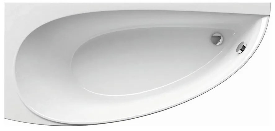 Ravak CT01000000 - Wanna narożna AVOCADO 150x75 cm akryl/biała