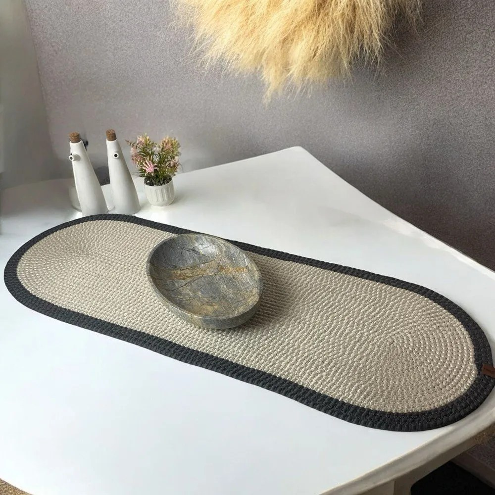 Bieżnik z juty 35x100 cm Wicker – Mila Home Luxury
