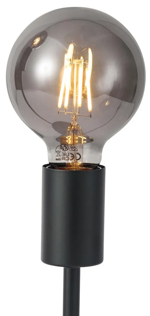 Lampa stołowa Art Deco czarna 2-źródła światła - Tuning ArtDeco Oswietlenie wewnetrzne