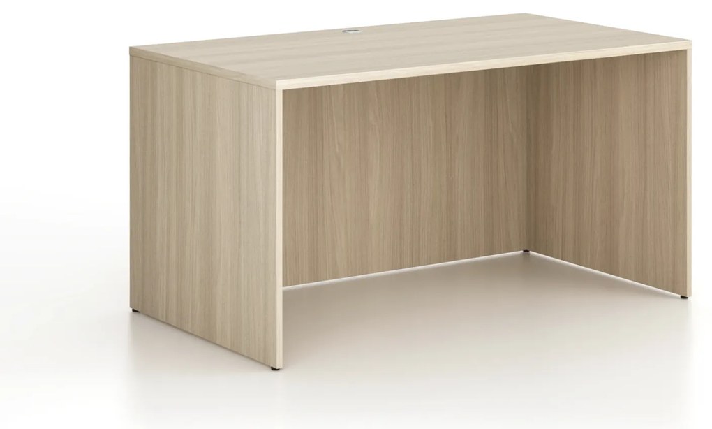 Biurko FRAME, 140x80 cm, dąb naturalny