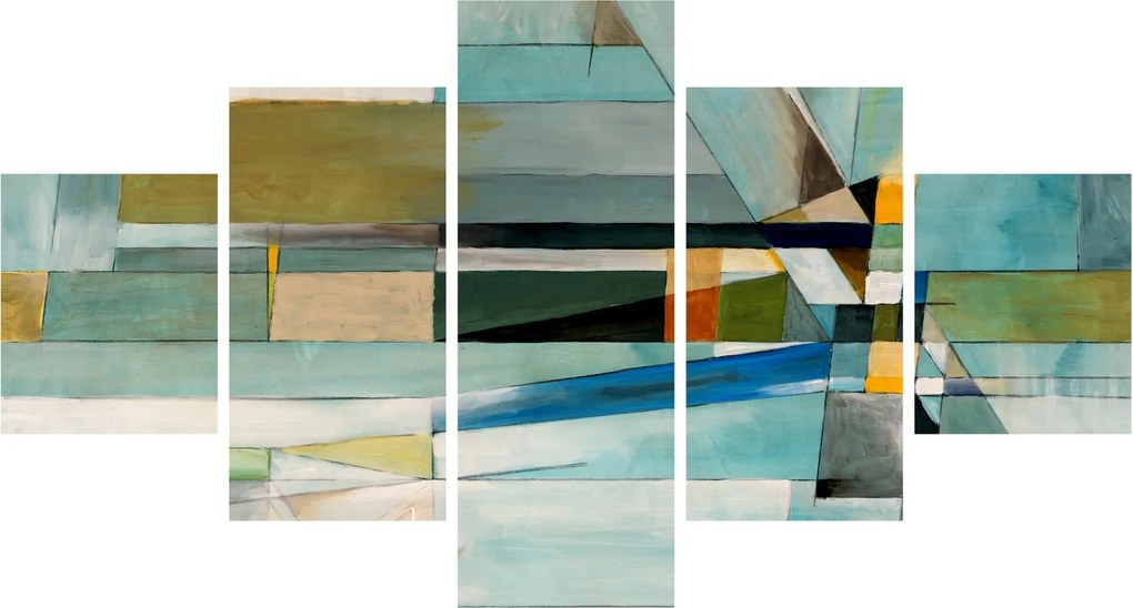 Obraz - Abstrakcja (125x70 cm)