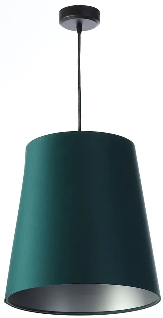 Zielono-srebrna lampa wisząca nad stół F9-Z65