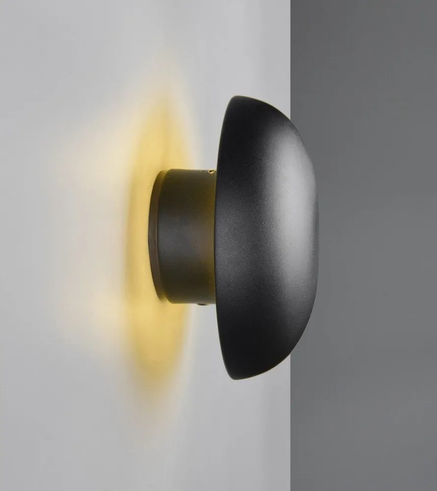 Kinkiet LED na USB w kolorze matowej czerni Davey – Reality