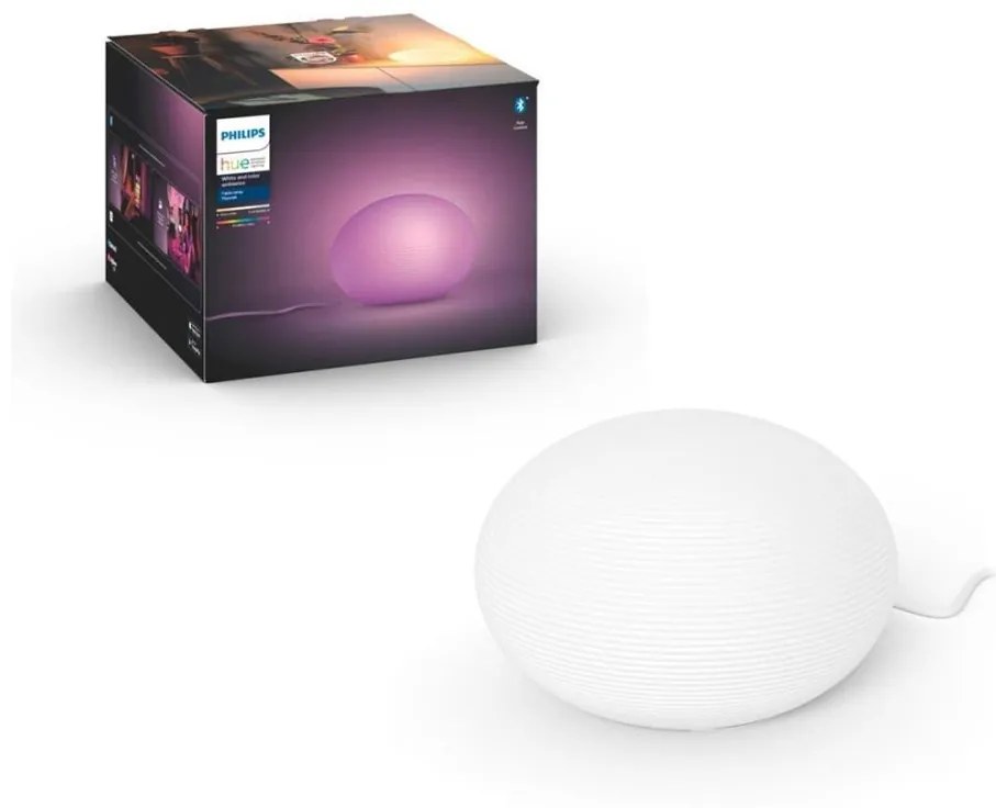 Philips 40904/31/P9-LED RGB Ściemnialna lampa stołowa Hue FLOURISH 1xE27/9,5W/230