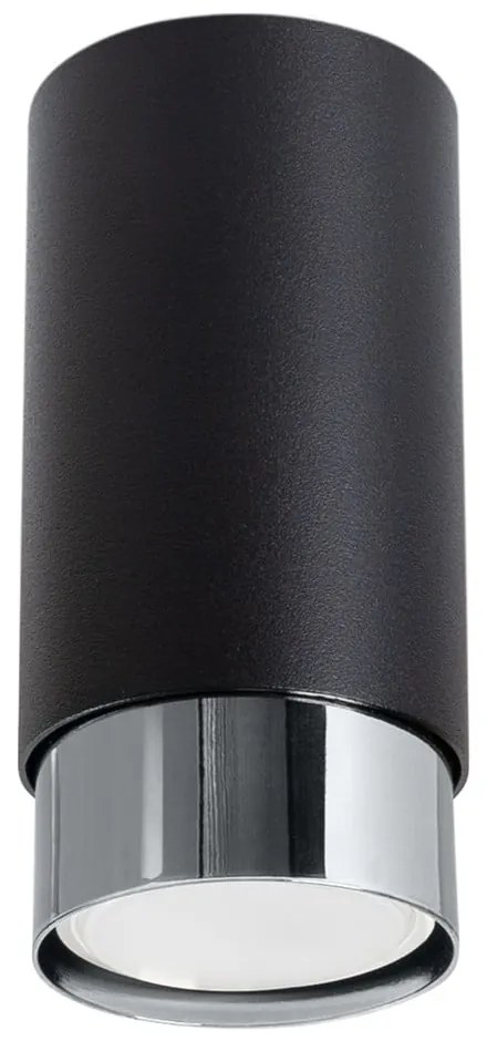 Lampa sufitowa w czarno-srebrnym kolorze Crown – Sollux