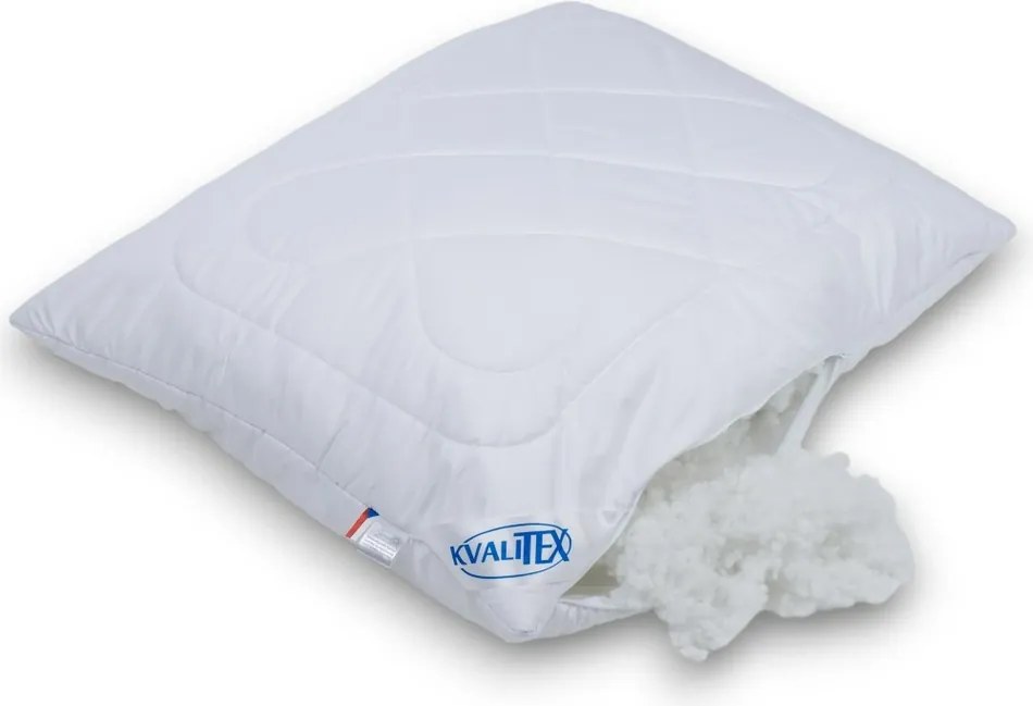 Kvalitex Poduszka Aloe Vera z zamkiem błyskawicznym 700 g, 70 × 90 cm, 700 g
