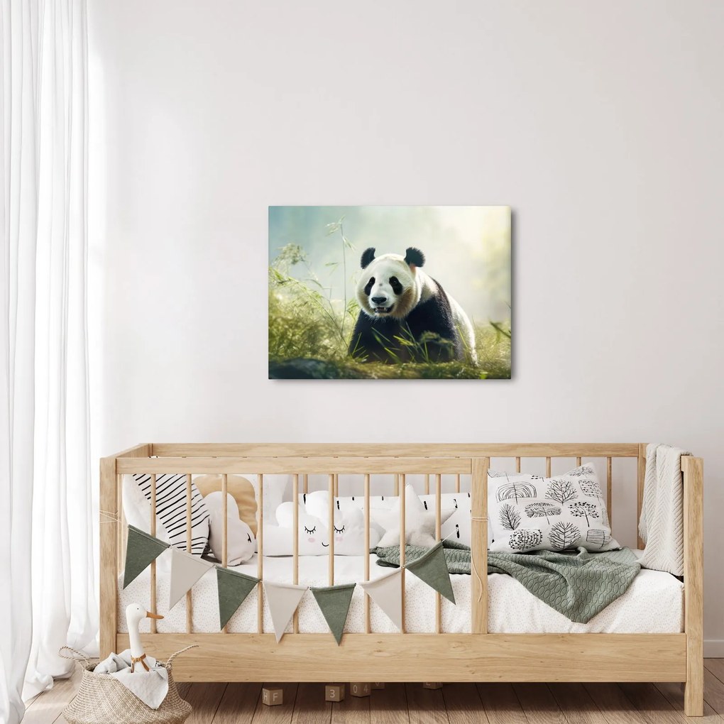 Obraz - Panda (70x50 cm)