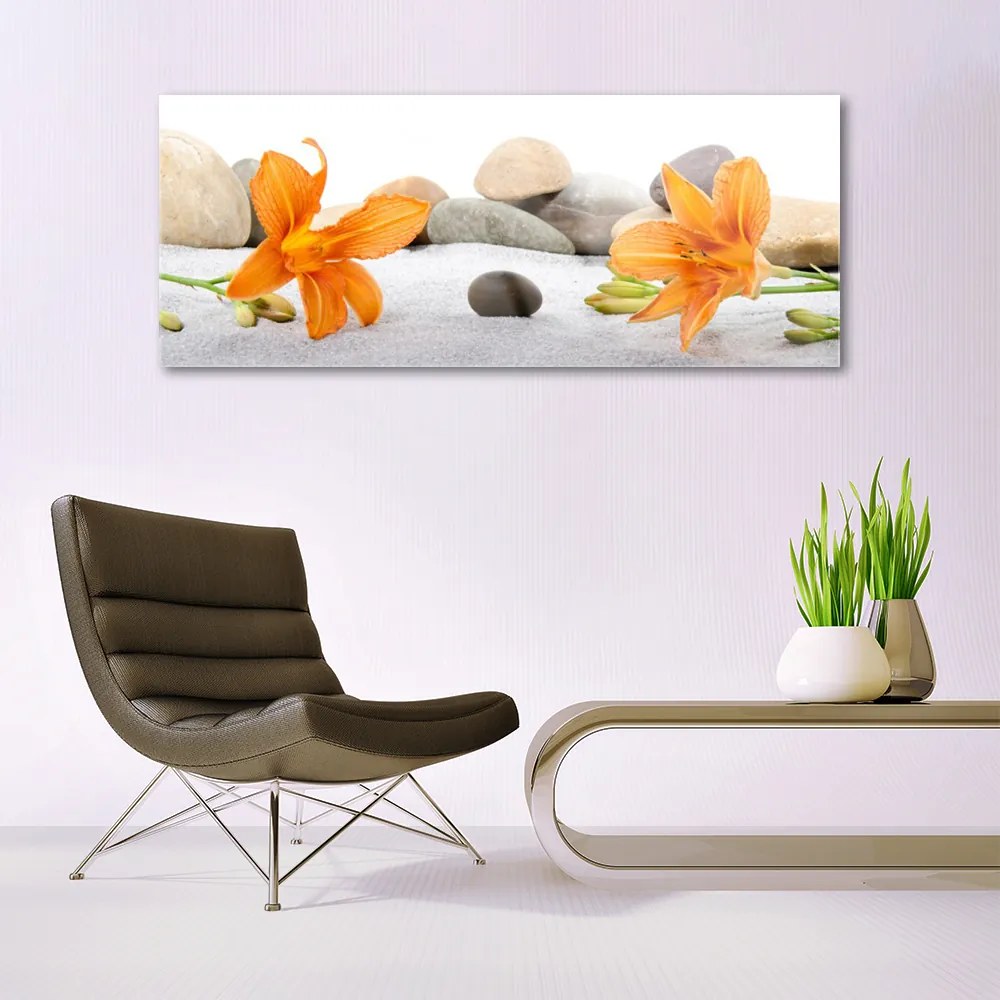 Obraz Szklany Lilia Art Sztuka Grafika
