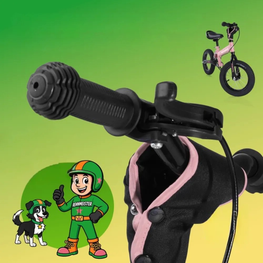 Rowerek biegowy QUIDO, od 3 lat, różowa Rennmeister