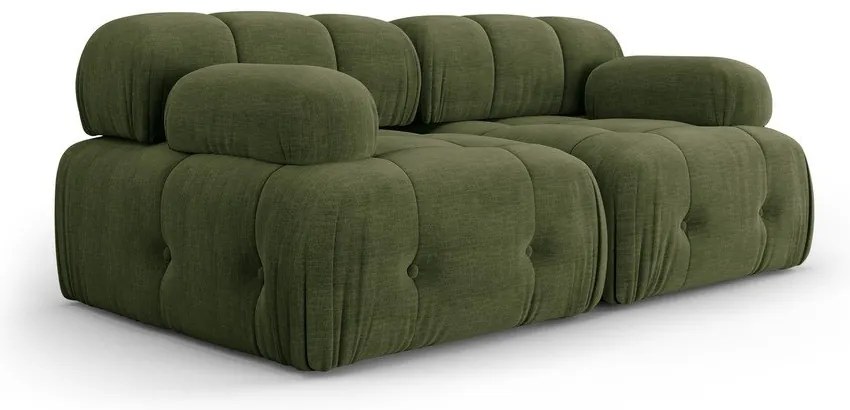 Ciemnozielona sofa 192 cm Ferento – Cosmopolitan Design