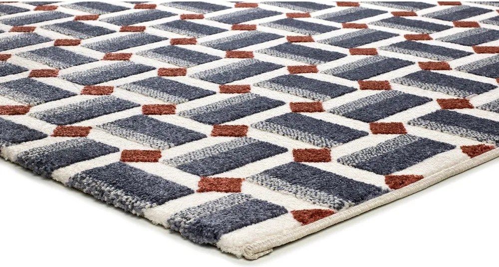 Niebieski dywan 200x290 cm Amara – Universal