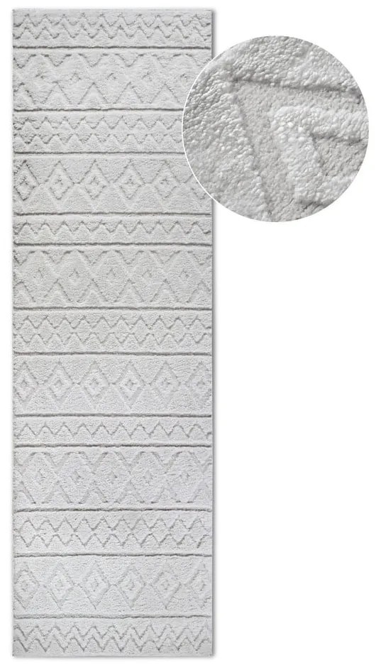Kremowy chodnik 80x240 cm Itinerance Cream White – Elle Decoration