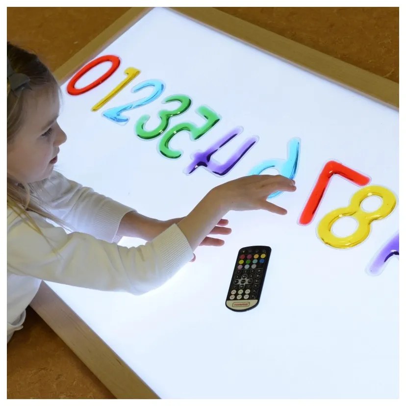 Masterkidz zestaw literek i cyferek alfabet montessori