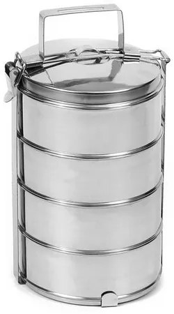 Orion Menażka ze stali nierdzewnej 4 poziomy, 1 l, 4 piętra